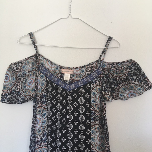 Band of Gypsies Dresses & Skirts - Band of Gypsies cold shoulder dress
